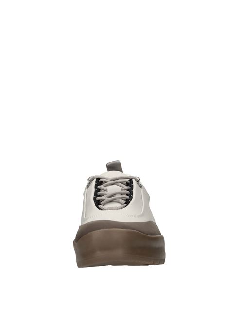 Sneakers in ecopelle e tessuto ROA | NBUW1101FA57 MTY0001GRIGIO-MARRONE